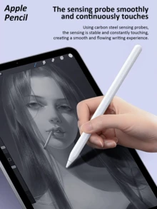 Bộ ngòi bút thay thế bằng kim loại chính xác được nâng cấp năm 2026, tương thích với Apple Pencil Pro/USB-C, ngòi thay thế chính xác tương thích với Apple Pencil thế hệ 1 và 2, độ nhạy cao, chống mài mòn, bộ 4/6/8 chiếc. - Nhiều màu - Xem 5