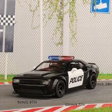 1:36 Scale Alloy Diecast Model Car Toy, Bounce Back Toy, Birthday Gift For Boys - Multicolor - View 7