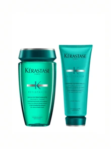 Kérastase [Bundle] Resistance Bain Extentioniste Shampoo 250 Ml + Fondant Extentioniste Conditioner 200 Ml - Resistance - View 1