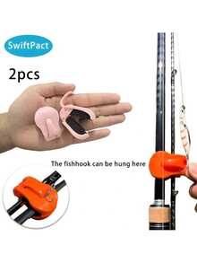 Multi-Functional Rod Holder, Lure Fishing Rod Binding Clip, Raft Rod Holder, Pier Fishing Rod Protective Cover - Multicolor - View 15
