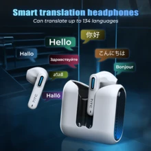HTC NE49 開耳式翻譯運動耳機：支援多語言翻譯，配備網路燈效顯示，時尚 OWS 設計，舒適輕量結構，內建麥克風，語言學習輔助功能，符合人體工學的遊戲耳機設計 - 查看 8