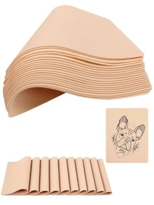 Blank Tattoo Practice Skin, Double-Sided Fake Tattoo Skin, Suitable For Practice By Beginner And Experienced Tattoo Artists - Multicolor - View 1