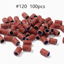 Nail Sanding Belt Set 100 Pieces 80# 120# 150# 180# Nail & Foot CareRemoval Sanding Ring Tool - / - View 6