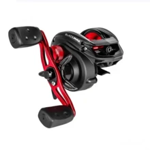 Garcia 8KG Black Max3 Baitcast Fishing Reel, Ambidextrous, 6.4:1 Gear Ratio, 8.1kg Max Drag, Water Drop Baitcast Reel - Black - View 3
