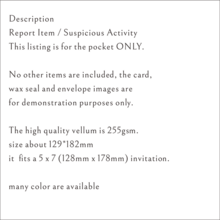 NIEWSPECIAL 10张/套婚礼邀请卡套装，适用于订婚、15周年纪念、生日、洗礼等场合，简约风格邀请函信封，5*7英寸邀请卡，DIY邀请函，可定制口袋 - 款式A - 查看 11