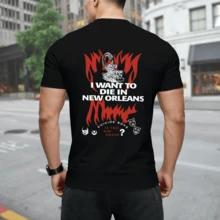 Suicide Baby - Men's G59 Tour Top T-Shirt Printed Sweatshirt Retro Gothic Punk Sweater Oversized Streetwear Hip Hop Fashion 2026 Men's Clothing Funny T Shirt,Graphic Tees Men - 黑色 - 查看 3