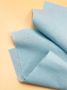 Set 4 buah Kain Linen Warna Terang, 4 Kain Linen Warna Polos, Kain Bordir, Kain Dasar Sulaman Silang, Untuk Kerajinan Pakaian, Menjahit, Potongan Siap Pakai 50*50cm, Sulaman Silang DIY, Memotong Patch - Kain linen imitasi 50*50cm - View 3