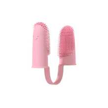 1支宠物双指清洁牙刷，犬猫宠物用品，牙齿清洁指套，宠物口腔清洁工具及配件 - 查看 7