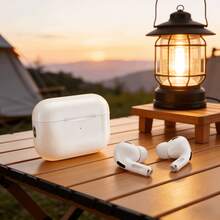 True Wireless Bluetooth Earbuds - Compatible With Apple And Android, Built-In Microphone, Sweat-Resistant, Up To 24 Hours Playtime - White - View 3