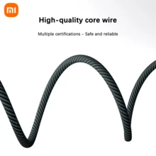 Xiaomi 6A Magnetic Self-Storage Fast Charging Data Cable 1m (USB-A To USB-C) Supports 6A High Current And 480Mbps Fast Data Transmission. It Is Compatible With USB-C Interface Mobile Phones And Digital Devices, And Supports Up To 120W Fast Charging (A Corresponding Power Charger Is Required). With Creative Magnetic Design, It Can Self-Coil And Self-Attach, Saying Goodbye To Tangles. - Multicolor - View 2