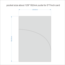 NIEWSPECIAL 10张/套婚礼邀请卡套装，适用于订婚、15周年纪念、生日、洗礼等场合，简约风格邀请函信封，5*7英寸邀请卡，DIY邀请函，可定制口袋 - 款式A - 查看 9