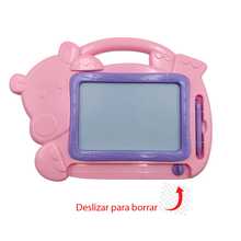 Pizarrón Mágico Borrable Para Niños Niñas Regalo Mixto - Rosa - Ver 3