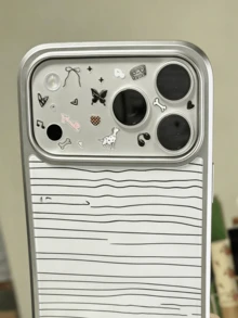 3 piezas de película protectora mate suave para lente de cámara + 1 pieza de pegatina compatible con iPhone 17 Pro Max/17 Pro, anti-arañazos, regalo de primavera para fiesta de cumpleaños - dálmata - Ver 3