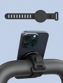 360° Adjustable Silicone Wristband Magnetic Phone Holder, Compatible With MagSafe, Fits 0.8"-2.4" Handles, Suitable For Cycling, Running, Driving, Live Streaming And Home Fitness - Wrist Phone Holder - View 10