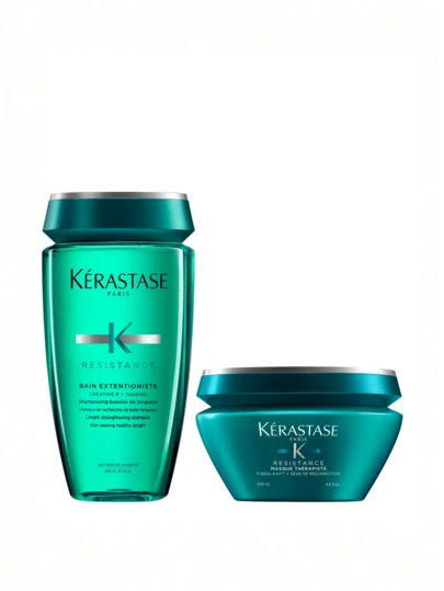 Kérastase [Bundle] Resistance Bain Extentioniste Shampoo 250 Ml + Therapiste Masque Hair Mask 200 Ml