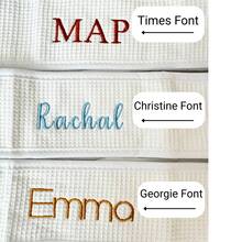 Personalized Spa Headband Customized Name Spa Headband Face Washing Headband Bridesmaid Gift Embroidered Letter Spa Headband Embroidered Makeup Headband,Spa Headband,Customized Name Headband - Multicolor - View 9