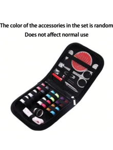 1 Set Portable Sewing Kit, Home Sewing Tool Set, 10pcs/Set Thread Box, Needles, Thread, Hand Sewing Accessories, Suitable For Christmas, Wedding And Other Occasions - Multicolor - View 14