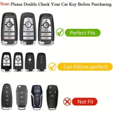 TPU Key Fob Cover Full Protection Case For Fusion, Explorer, Escape, F150, F250, F350, F450, F550, Edge, Expedition - Model B5 - View 7