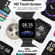 AQMWWG New Unisex Smart Sports Watch, Music Playback, Multiple Sports Modes, Call Notification, Weather Forecast, Alarm Reminder, Multi-Color Straps, Customizable Watch Face, Multi-Functional Smart Watch, Ideal Gift For Men And Women - View 5