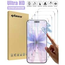 4 片装，兼容 17 Pro Max/17 Air/16 Pro Max/16E/16 Plus/15 Pro Max/14/13/12/11 Pro Max/X/XR/XS Max，防指纹，9H 硬度，防震，完美兼容手机壳，高透明度，保护壳 - 無色 - 查看 35