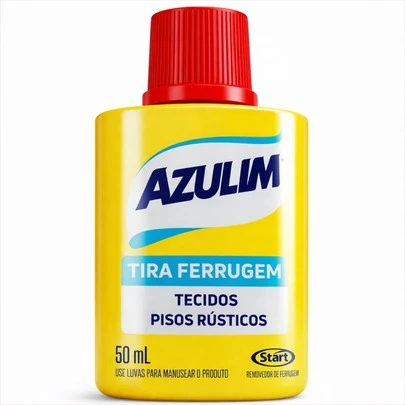 Tira Ferrugem Tira Manchas Concentrado Limpador Azulim 50ml Limpador de Ferrugem