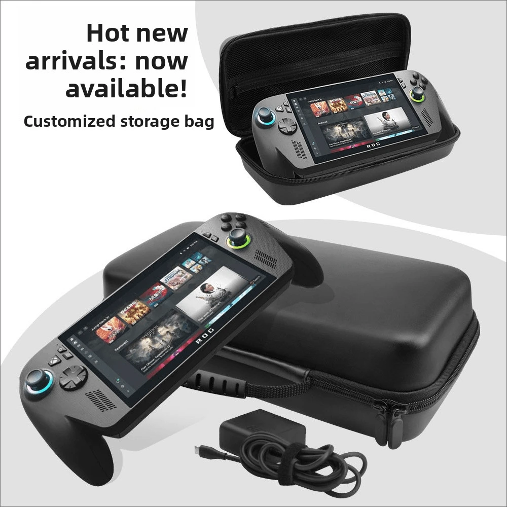Waterproof Leather Texture Handbag Suitable For ROG Ally Handheld Gaming Console - View 1