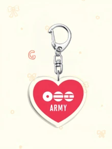 Breloc acrilic cu desene animate anime 1 buc/7 buc, Bangtan 3.20 Comeback și Boy With Luv / Black Swan Album/ARIRANG Album, breloc prietenie, accesorii pentru geantă cu personaje, bijuterii amuzante și cadou pentru fanii ARMY, ideal pentru iubiți, prietene, membri ai familiei, profesori și cadouri de petrecere, decorațiuni pentru telefoane mobile cu tematică ARMY - Multicolor - Vizualizare 9