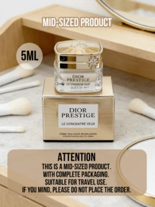 Dior كريم العين ديور كابتيفيتينج إيسنس (حجم كامل 15 مل، حجم متوسط 5 مل، عينة 3 مل)، كريم عين مغذي مضاد للشيخوخة، يقلل الخطوط الدقيقة، يرطب بعمق ويشد، مناسب لجميع أنواع البشرة - كريم العين فلاور سيكريت ريفيرسال - مشاهدة 7