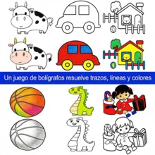 Kids Coloring Pens & Markers - White - View 7