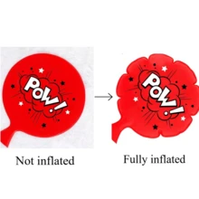 Juego de 4 cojines inflables de aproximadamente 17,8 cm (7 pulgadas), perfectos para bromas de adultos, imitando sonidos de flatulencias, el regalo preferido para el Día de los Inocentes - Multicolor - Ver 4