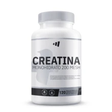 Créatine Monohydrate 200 Mesh - 120 géis vegetais - ✅ Frete grátis em 48/72 horas para toda a península - Aumento da massa muscular - Aumento da força - Melhoria da resistência - Melhor desempenho - Redução da fadiga - Melhor recuperação após o esforço - Complemento alimentar à base de creatina monoidratada. - Masmusculo: sua revista de suplementos alimentares confiáveis - Qualidade superior - Neutro - Ver 1