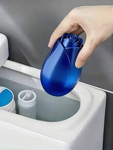 JUE FISH 1/2/3Pcs Toilet Tank Cleaner Rose, Lavender Scented Drop-In Bowl Freshener And Cleanser, Long-Lasting Urine Scale & Stain Remover For Bathroom Toilet,Gifts For Men And Women Suitable For Valentine's Day, New Year's Day, Birthdays, Weddings And Parties,Quick Ship Items,Free Shipping - Thể rắn - Xem 1