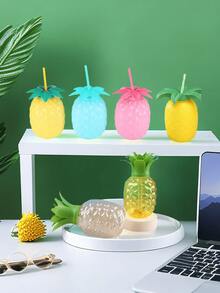 1个水果图案随机吸管杯 - 彩色 - 查看 3