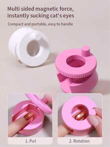 Nueva marca Herramienta auxiliar magnética automática para arte de uñas de ojo de gato con cuentas de vidrio. Este es un dispositivo asombroso con el que incluso los usuarios principiantes pueden crear rápidamente un amplio arte de uñas de ojo de gato. Fácil de operar y conveniente de usar. - Multicolor - Ver 3