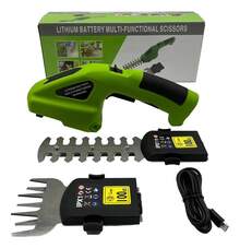 Inalámbrica Cortadora De Césped Eléctrica Para Tijeras Verde - Verde - Ver 8