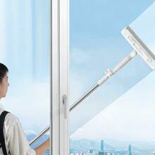 Extended Handle Double-Sided Window Cleaning Tool, Home High-Rise Window Exterior Cleaning Hands-Free Cleaner, Includes Small Brush For Cleaning Window Crevices, Convenient Cleaning Assistant - Rotatable Glass Cleaner - View 9