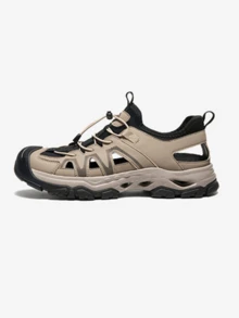 CAMEL CROWN 男士休闲鞋，夏季运动玛丽珍凉鞋，透气舒适软底女士鞋，高档休闲多功能沙滩鞋 - 沙色 - 查看 1