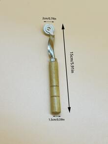 专业皮革缝纫标记轮，定位轮，缝纫轮，竹柄，适用于DIY皮革加工、鞋包维修 - 底線 - 查看 7