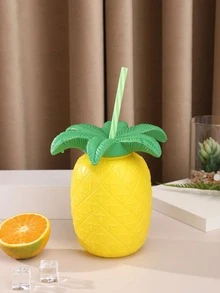 1个水果图案随机吸管杯 - 彩色 - 查看 4