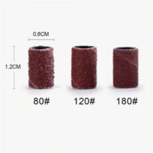 Nail Sanding Belt Set 100 Pieces 80# 120# 150# 180# Nail & Foot CareRemoval Sanding Ring Tool - / - View 3