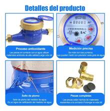 Medidor De Agua Potable Medidor De Agua 1/2 Chorro Único - A - Ver 5