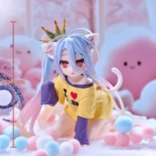 1个动漫PVC手办，逼真姿势，人生游戏角色手办，宅男收藏品，家居/办公装饰，精细涂装工艺，多款动漫女主角主题，宅男咖啡厅吸睛摆件，桌面摆件及纪念品，性价比高的动漫装饰品，节日礼物，毕业礼物，友谊礼物，情人节礼物 - 彩色 - 查看 11