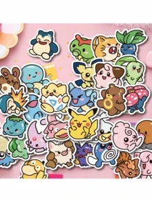 1. Pokemon Card Holder 2. Pikachu Keychain Pendant 3. Elevator Card Holder - Multicolor - View 3