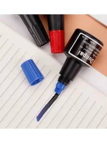 30ml Red, Black And Blue Instant Drying Ink And Seal Paste Ink Pad Ink, Small Portable Professional Fingerprint Ink Pad Is Convenient And Easy To Wipe - Multicolor - View 3