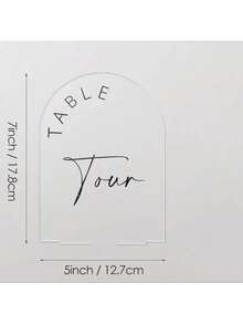 Bộ 5/10/15/20 chiếc bảng số bàn hình vòm 5"x7" kèm chân đế, màu vàng đồng, món quà tuyệt vời nhất cho tiệc cưới, tiệc tùng, nhà hàng, trang trí đám cưới, trang trí nhà cửa, trang trí phòng, quà tặng tiệc, tiệc cô dâu, trang trí sinh nhật tốt nghiệp. - Xem 2
