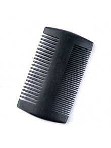 Beard Brush, Beard Comb, Beard Care Grooming Set, Great Gift For Men - Black - View 8
