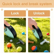 Dây dắt thú cưng có thể tùy chỉnh và thu gọn này có thể được khắc tên thú cưng của bạn, trở thành món quà sinh nhật hoặc năm mới hoàn hảo dành cho thú cưng, bạn bè và gia đình yêu quý của bạn. - Nhiều màu - Xem 8