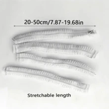 10 piezas/50 piezas/Paquete Fundas desechables de escoba no tejidas, Cubiertas de limpieza de cabello en el piso, Herramienta de limpieza de polvo (Escoba no incluida) - Blanco - Ver 4