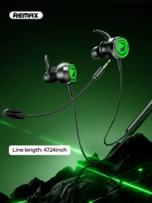 Remax RM-709A Gaming Wired Earphones With Detachable Mic - View 8