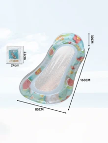 充气靠背躺椅，成人夏季泳池沙滩漂浮配件，派对用品，完美夏季礼物，泳池漂浮筏躺椅，成人度假娱乐休闲之选，沙滩必备 - 泳浮板 - 查看 19